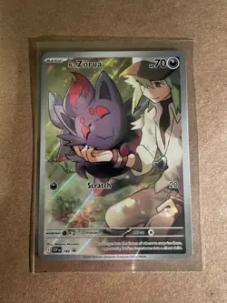 N's Zorua 189 Sv: Scarlet & Violet Promo Card Holo - Image 1