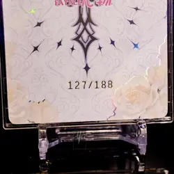 Nun Yuuki Asuna Waifu Card SAO Serial #/188 MTP Premium Foil ACG Heat Activated - Image 4