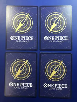 One Piece OP01-058 Punk Gibson x4 Event English Foil Rare CCG CARD Romance Dawn - Image 3