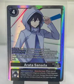 Digimon Card Game Arata Sanada BT22-091 SR Cyber Eden - Image 1