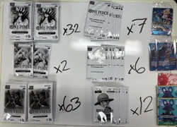 4 Pack Lot of One Piece Card Game TCG Promo Tournament Packs Vol 4 - Image 1