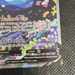 Pokemon Card - Lumineon V Crown Zenith Galarian Gallery GG39/GG70 Ultra Rare - Image 5