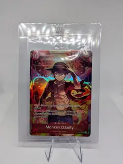Sealed Promo Card One Piece TCG Treasure Booster Monkey D Luffy ST10-006 SR New - Image 3