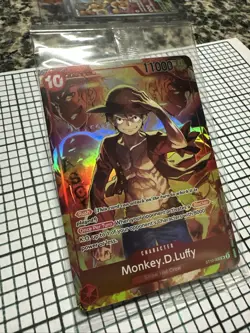 Monkey.D.Luffy (Treasure Booster Set) ST10-006 One Piece Promotion Cards Foil - Image 2