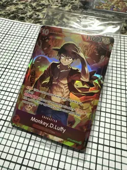 Monkey.D.Luffy (Treasure Booster Set) ST10-006 One Piece Promotion Cards Foil - Image 3