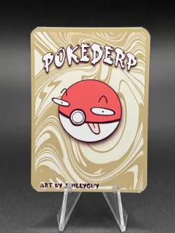 SIGNED Pokederp Darkyootie Holo - Umbreon (Moonbreon) Fan Art Derpy Card - Image 3