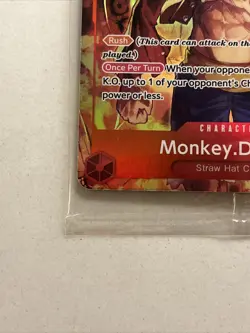Sealed Promo One Piece CARD Treasure Booster Monkey.D.Luffy ST10-006 SR - Image 4