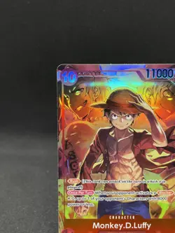 Promo One Piece CARD Treasure Booster Monkey.D.Luffy ST10-006 SR NEW - Image 2