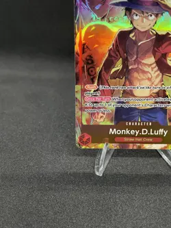 Promo One Piece CARD Treasure Booster Monkey.D.Luffy ST10-006 SR NEW - Image 5