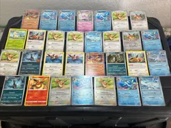 (30) EEVEE CARDS LOT VTG HOLO GLACEON LEAFEON ESPEON JOLTEON EVOLUTION 6 - Image 1