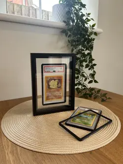 1 Card PSA Frame, Graded Slab Frame, Pokemon Wall Case, GradedGuards, TCG - Image 1