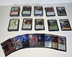 Final Fantasy MTG FIN & Some FCA Lot 300+ Cards Common Uncommon and Rare Mix - Image 1