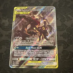 Umbreon & Darkrai GX SM241 Tag Team Black Star Promo 2020 Pokemon Card - Image 1