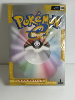 Pokemon Card Expedition Set Japanese E-Series 1st Edition Starter Theme Deck - Image 1