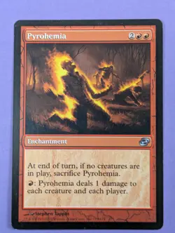 MTG Magic The Gathering: Planar Chaos Pyrohemia Uncommon #119/165 - LP - Image 1