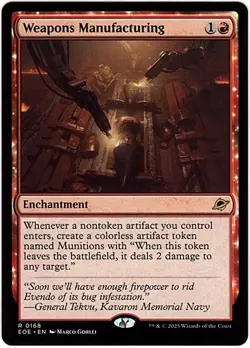 MTG Edge Of Eternities Weapons Manufacturing (Rare) - Image 1