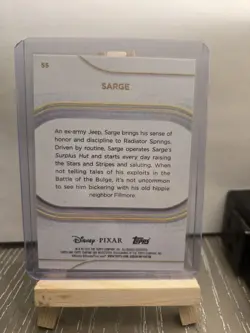 2025 Topps Chrome Disney Sarge /10 - Image 2
