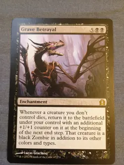 1x Grave Betrayal (67) Return to Ravnica MP MTG Magic the Gathering x1 MKE - Image 1