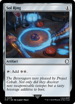 Sol Ring #239 | Near Mint | Fallout Magic MTG - Image 1