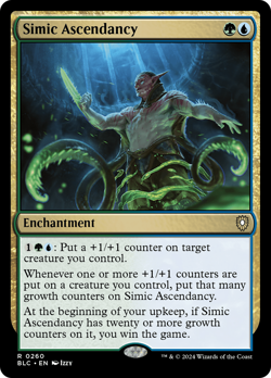 Simic Ascendancy #260 | Near Mint | BLC Bloomburrow Commander Magic MTG - Image 1