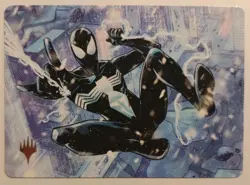 2025 Magic The Gathering MarvelArt Series Spectacular Spider-Man 52/54 Gold Sign - Image 1