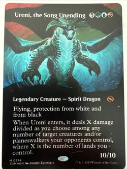 Ureni, the Song Unending (Borderless) Tarkir: Dragonstorm Foil - Image 1