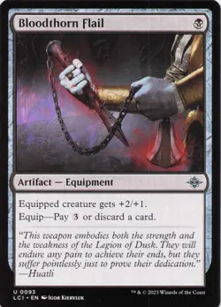 Bloodthorn Flail U The Lost Caverns of Ixalan # 93 NM - Image 1