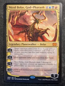 Nicol Bolas, God-Pharaoh - Double Masters 2022 (MTG) - Image 1