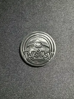 OFFICIAL POKEMON TCG PLASTIC HOLOFOIL MEGA SHARPEDO COIN CRACKED ICE - Image 2