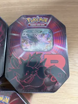 Pokemon TCG - Team Rocket Tins Set Of 3 - Sealed ✅ Fast Shipping 📦 - Image 3