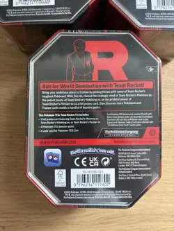 Pokemon TCG - Team Rocket Tins Set Of 3 - Sealed ✅ Fast Shipping 📦 - Image 5