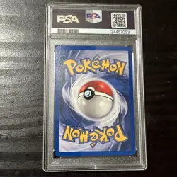 1999 Pokemon Fossil Kabutops Holo #9 PSA 8 NM-MT - Image 2