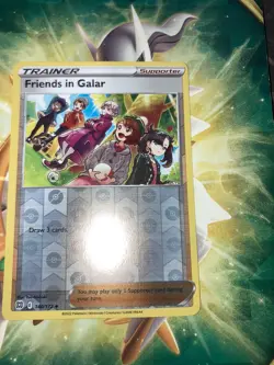 Pokemon TCG Friends in Galar Sword & Shield: Brilliant Stars 140/172 Reverse-NM - Image 1