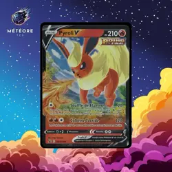 Carte Pokemon PYROLI SWSH149 PROMO Ultra Rare V Epee et Bouclier FR - Image 1