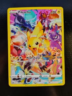 Pokemon TCG PIKACHU Crown Zenith Holo 160/159 Secret Rare NM - Image 2
