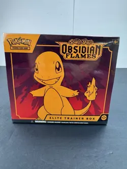 Pokemon Obsidian Flames ETB Elite Trainer Box SV03 Sealed New - Image 1