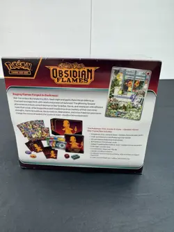 Pokemon Obsidian Flames ETB Elite Trainer Box SV03 Sealed New - Image 4