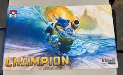 Pokemon TCG Blastoise & Piplup League Cup Champion Playmat - Image 1