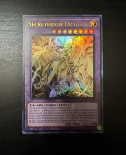 Yugioh! Secreterion Dragon DUAD-EN037 Ultra Rare 1st Ed NM - Image 1