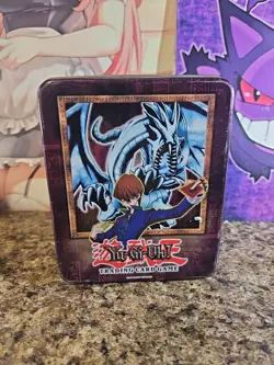Yu-Gi-Oh - 2003 Seto Kaiba Blue-Eyes White Dragon Collectors Tin (Empty) - Image 1