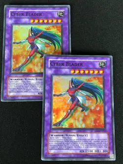 YUGIOH CYBER BLADER EEN-EN032 SUPER X2 (NM) - Image 1