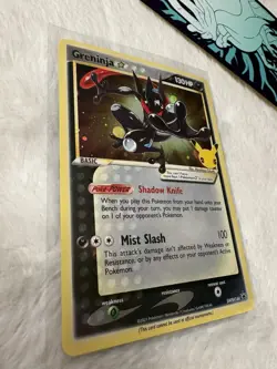 Pokemon TCG Greninja Gold Star Celebrations Promo Card SWSH144 - Image 3