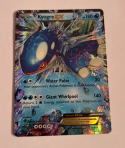 Kyogre EX Ultra Rare XY - Primal Clash 54/160 NM Pokemon card ! - Image 1
