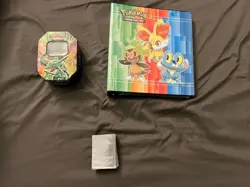 Pokemon Trading Card Game X & Y Starters 2013 Album 10 Pages And Cards - Image 1
