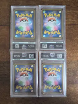 Sequential Pikachu V-Union Card Set 25th Anniversary Japanese Edition PSA 9/10 - Image 2