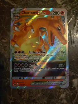 Charizard VSTAR Crown Zenith Holo Ultra Rare Card 019/159 Pokemon TCG - Image 1