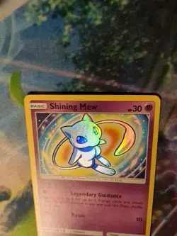Pokemon TCG Shining Mew Holo Rare Card 40/73 Shining Legends - Image 4