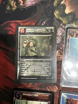 Highlander TCG Lot (First Edition) 6 card Lot Rare Gold General Katana & Khabal - Image 2