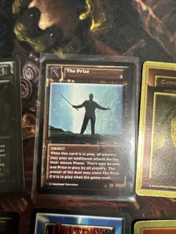Highlander TCG Lot (First Edition) 6 card Lot Rare Gold General Katana & Khabal - Image 3
