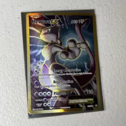 Mewtwo EX 103/108 XY Evolutions NM Full Art Ultra Rare Pokemon Card NM - Image 2